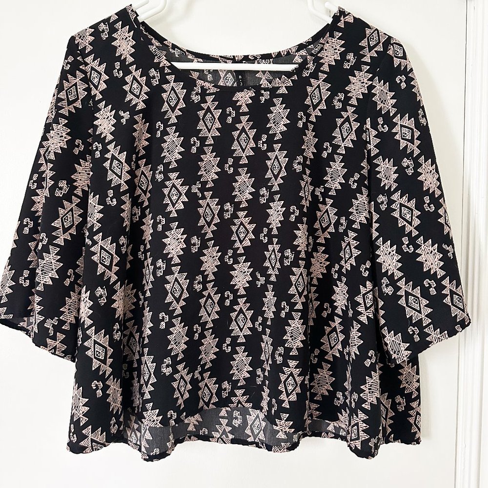 B Jewel Flowy Top